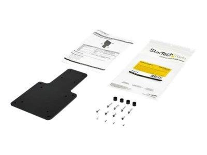 StarTech.com Docking Station Mount - For Compatible  Docks / Hubs - VESA - Steel - Back-of-Monitor Mounting Plate (SSPMSVESA) mo