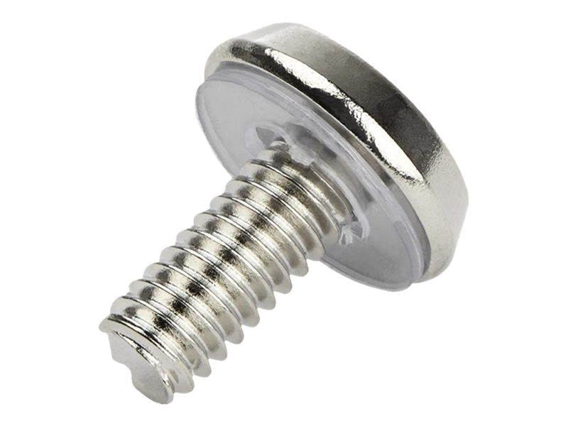 StarTech.com 12-24 Server Rack Screws - 50 pack - Nickel-plated rack screws