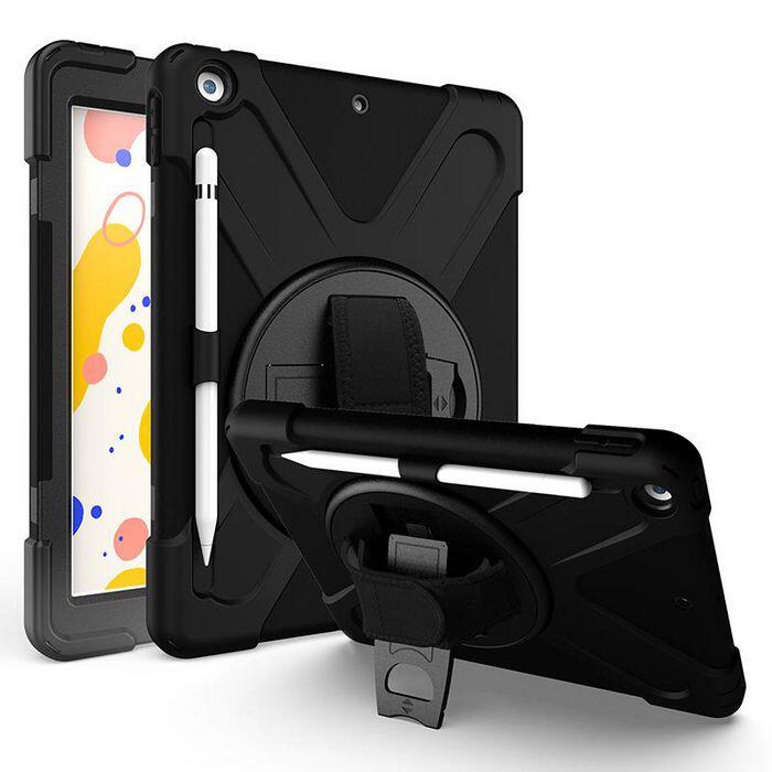 eSTUFF Full-Body Defender Case Chicago für das iPad 10.2' - Schwarz (BULK)
