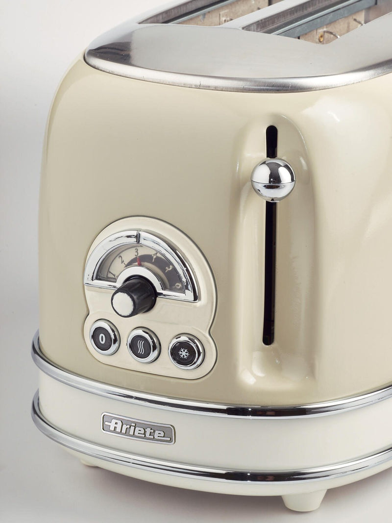 Ariete Vintage 2-Schlitz-Toaster - cream