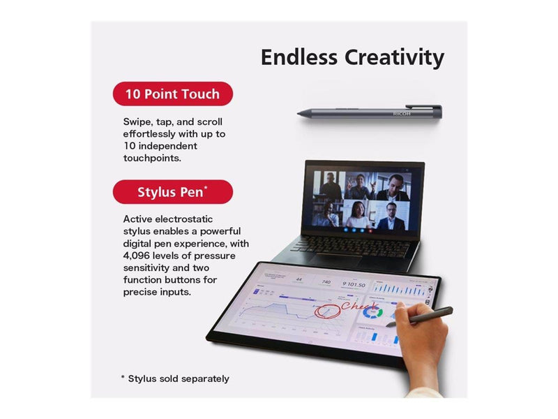 15.6" Ricoh 150BW - OLED monitor - Full HD (1080p) - 15.6"