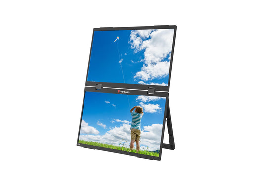 15.6" Verbatim Portable 15.6" FHD Dual Monitor Essentials