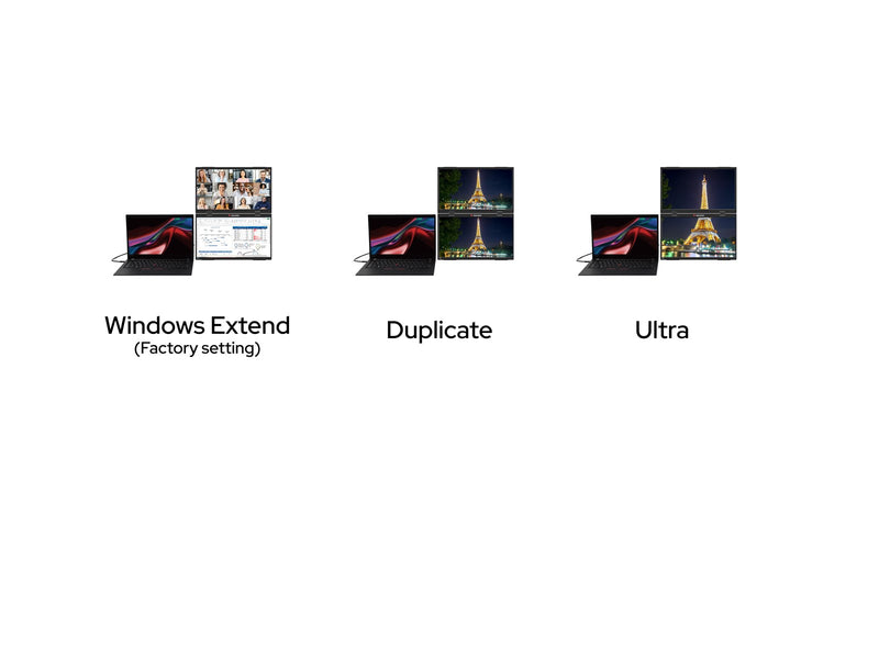 15.6" Verbatim Portable 15.6" FHD Dual Monitor Essentials