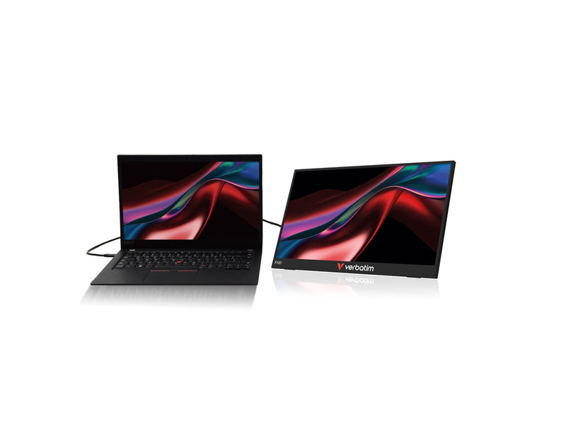 15.6" Verbatim Portable 15.6" FHD Touch Monitor LIGHT