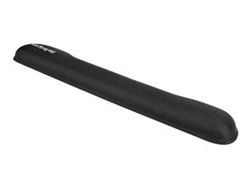 StarTech.com Foam Keyboard Wrist Rest - Ergonomic Wrist Support - Padded Keyboard Desk Cushion for Typing - Black Computer Hand