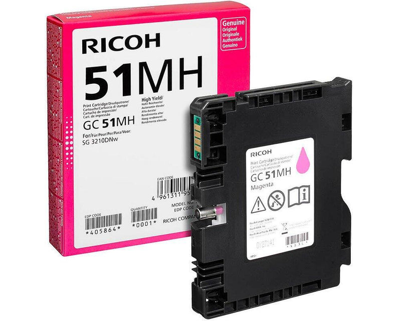 Ricoh Original Tintenpatrone GC51MH magenta 2.500 Seiten (405864)