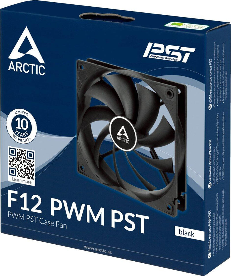Arctic F12 PWM PST Schwarz - 120 mm