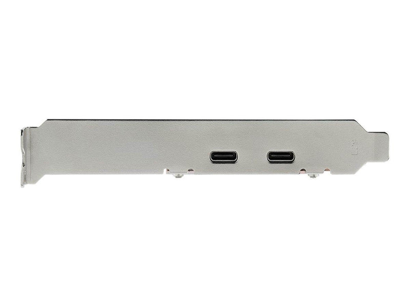 StarTech.com PCIe USB 3.1 Card - 2x USB C 3.1 Gen 2 10Gbps - PCIe Gen 3 x4 - ASM3142 Chipset - USB Type C PCI Express Card - USB