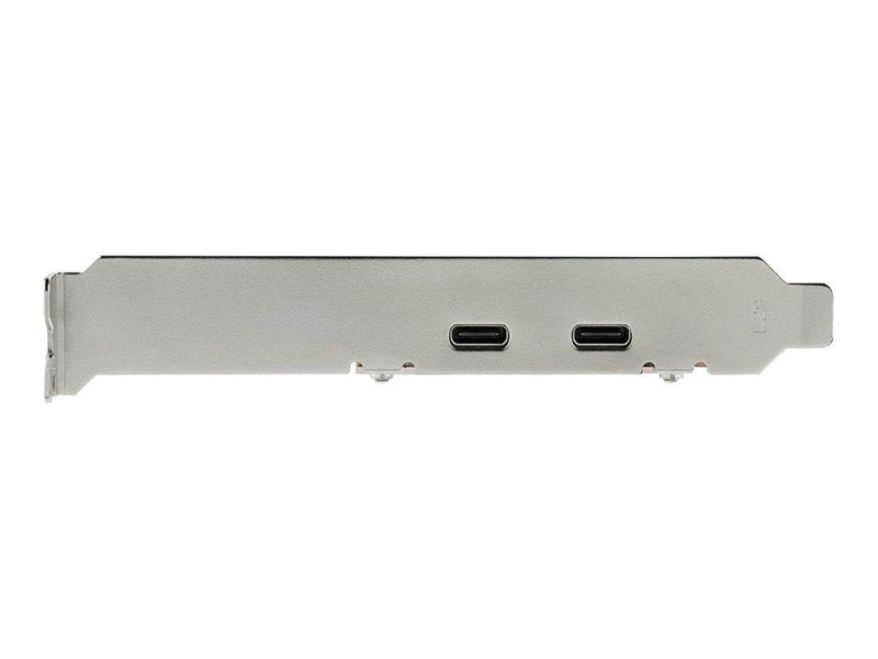 StarTech.com PCIe USB 3.1 Card - 2x USB C 3.1 Gen 2 10Gbps - PCIe Gen 3 x4 - ASM3142 Chipset - USB Type C PCI Express Card - USB