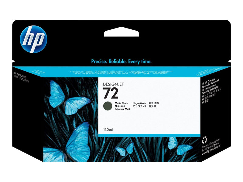 HP 72 / C9403A Black Ink - Tintenpatrone Matt Schwarz