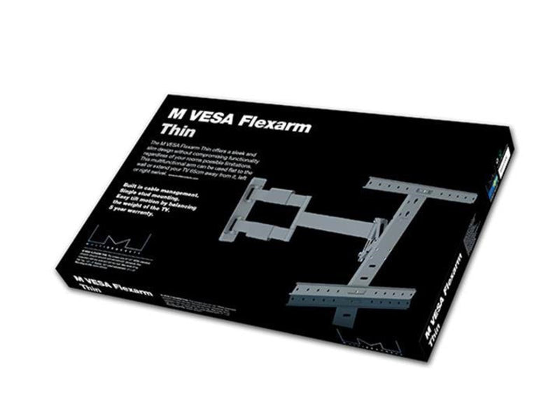 Multibrackets M Universal Flexarm neigen & Turn IIII Black 30 kg 55" 200 x 200 mm