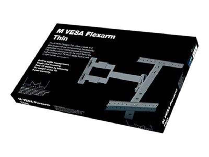 Multibrackets M Universal Flexarm neigen & Turn IIII Black 30 kg 55" 200 x 200 mm