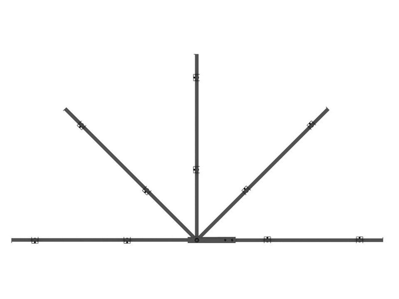 Multibrackets M Universal Swing Arm 180 Degrees Black 25 kg 47" 100 x 100 mm