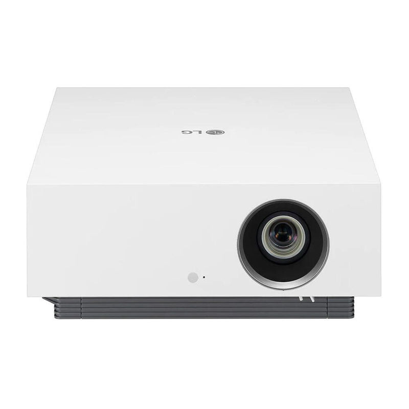 LG HU810PW Forte CineBeam Laser Heimkino Beamer 2700 ANSI Lumen + eSmart Expert X-Type Ultralightweight Stativ Leinwand