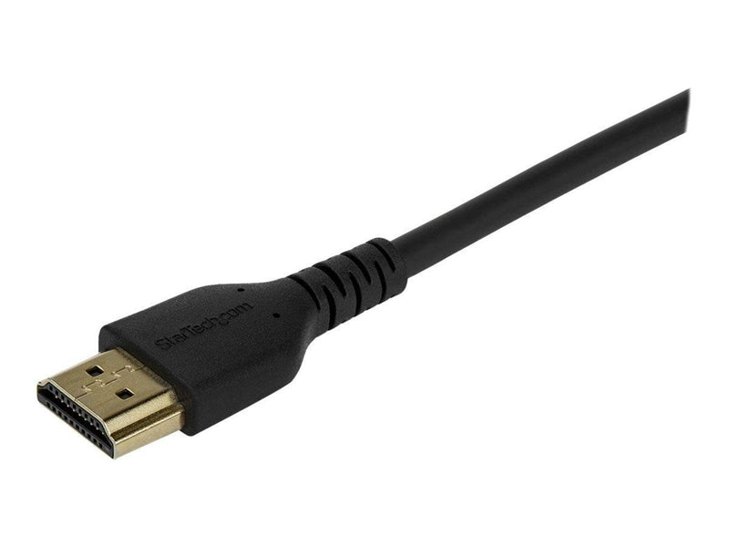 StarTech.com High Speed HDMI Cable With Ethernet - Heavy Duty - Premium Certified 4K HDMI 2.0 Cord (RDHMM2MP) - HDMI with Ethern