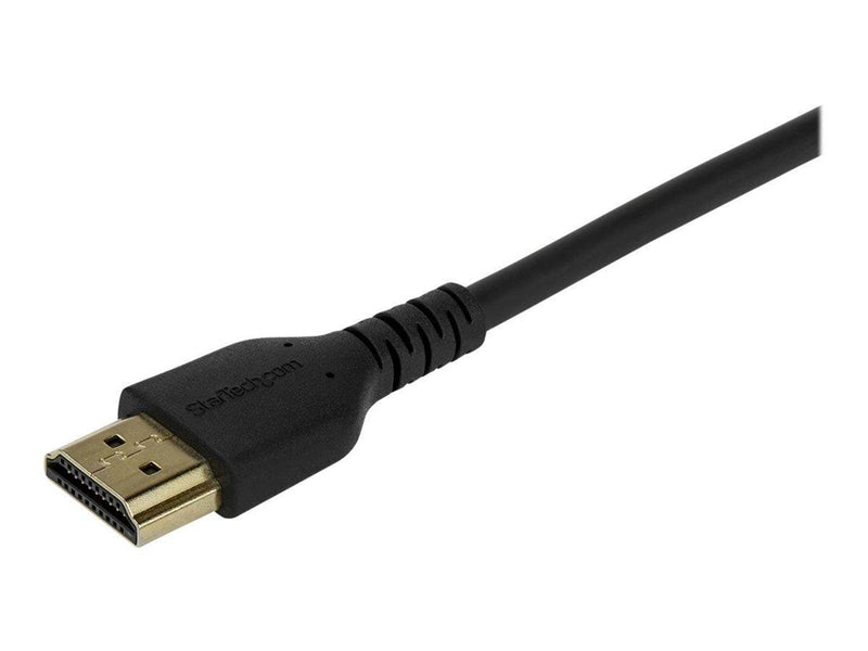 StarTech.com HDMI 2.0 Cable - Premium 4K 60Hz High Speed HDMI Cord with Ethernet - For Computer Monitor or TV (RHDMM1MP) - HDMI