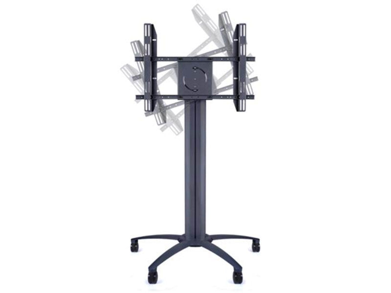 Multibrackets M Public Display Stand 145 Single Schwarz 90 kg 63" 200 x 200 mm