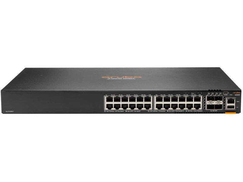 HP E Aruba 6200F 24G Class4 PoE 4SFP+ 370W Switch