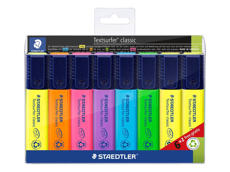 Staedtler Textmarker Textsurfer Promotion 6+2