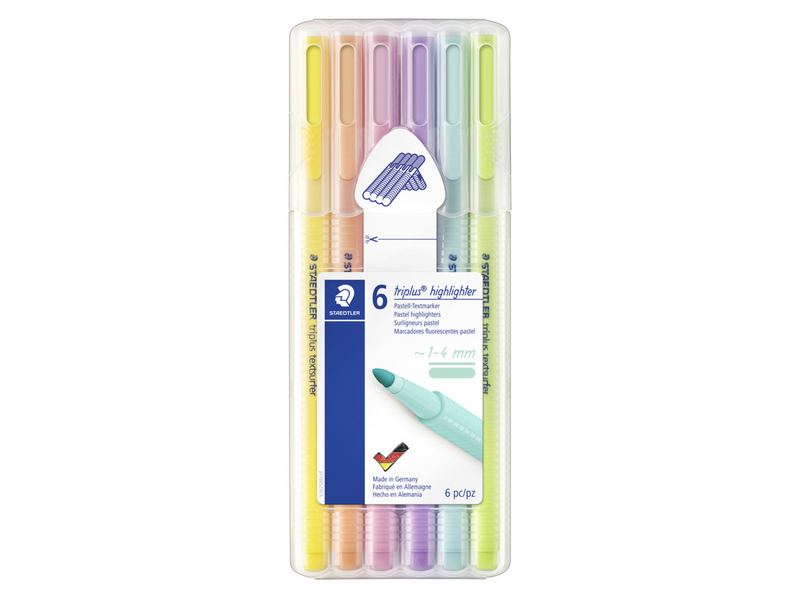 Staedtler Textmarker triplus pastel 6St Box