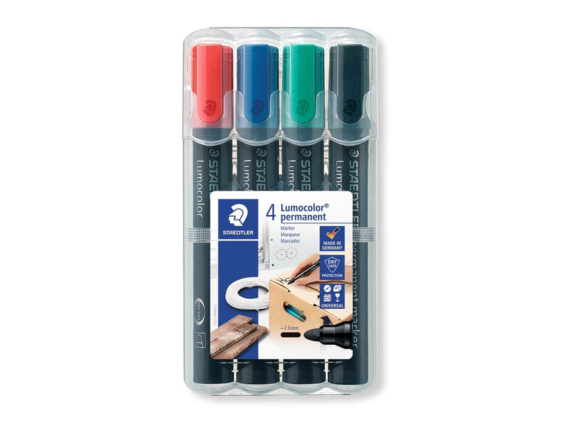Staedtler Marker Lumocolor perm 4St Box