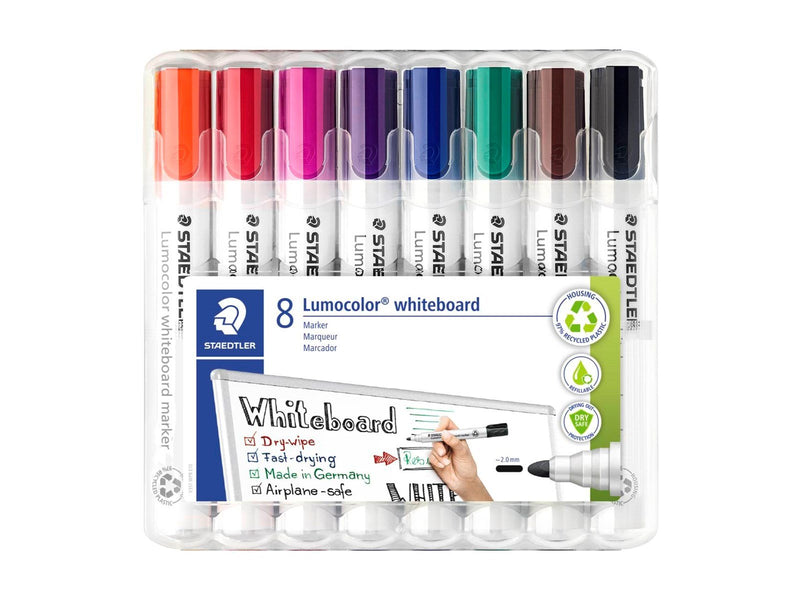 Staedtler Whiteboardmarker Lumocolor 8St Box