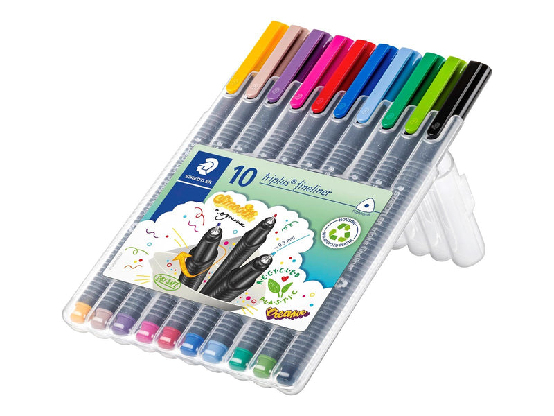 Staedtler Fineliner triplus  10 St box