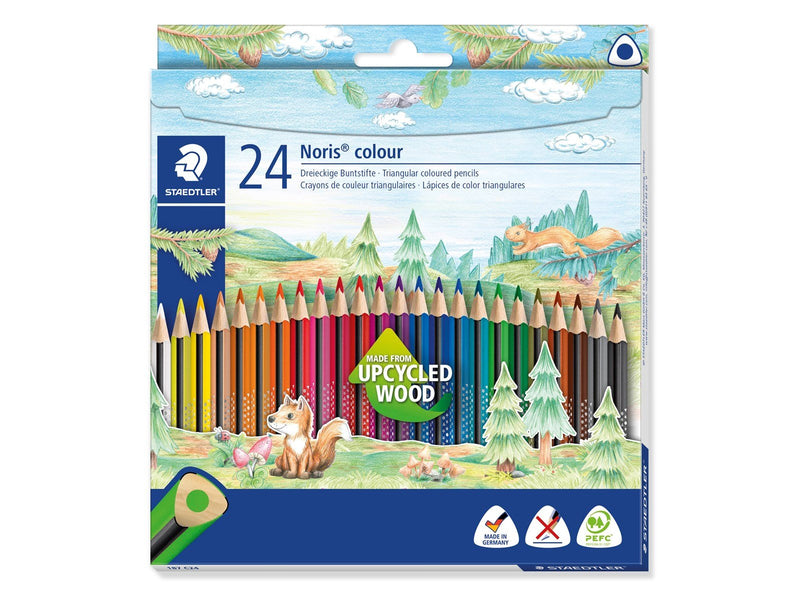 Staedtler Buntstift Noris colo 24ST 100% PEFC