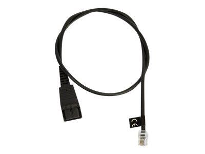 Jabra Headset-Kabel RJ-11 (M) bis Quick Disconnect (M)