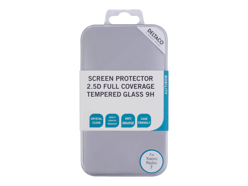Deltaco screen protector Xiaomi Redmi 7 2.5D ful