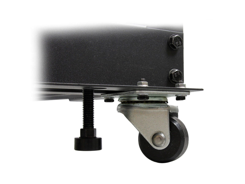 StarTech.com 4POSTRACK18U - 18U Open Cabinet Rack with Wheels