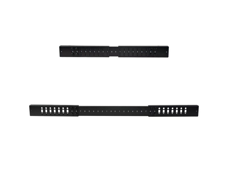 StarTech.com 4POSTRACK18U - 18U Open Cabinet Rack with Wheels