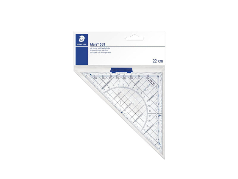 Staedtler Geometry set square 22cm with grip