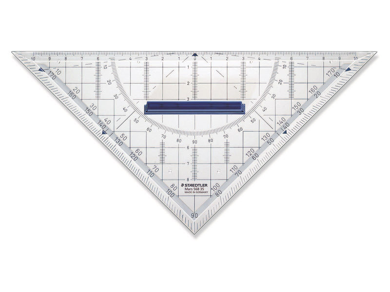 Staedtler Geometry set square 22cm with grip