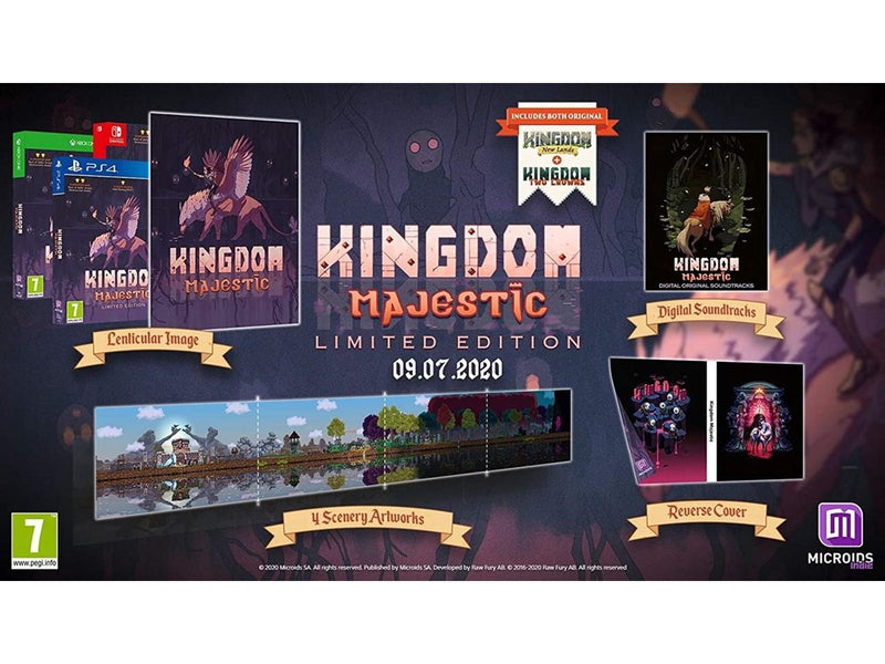 Kingdom Majestic (Limited Edition) - Sony PlayStation 4 - Strategie - PEGI 7