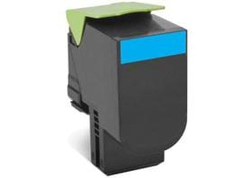 Lexmark 80C2SCE / Return Program Toner - Tonerpatrone Cyan