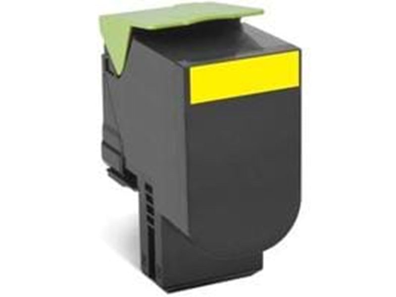 Lexmark 80C2SYE / Return Program Toner - Tonerpatrone Gelb