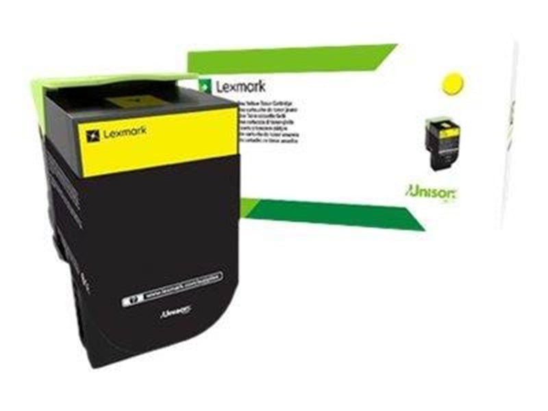Lexmark 80C2SYE / Return Program Toner - Tonerpatrone Gelb