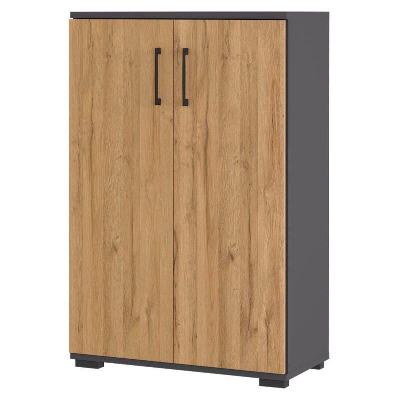 GERMANIA GW-PROFI 2.0 Aktenschrank 4247-564 - graphit/grandson-eiche