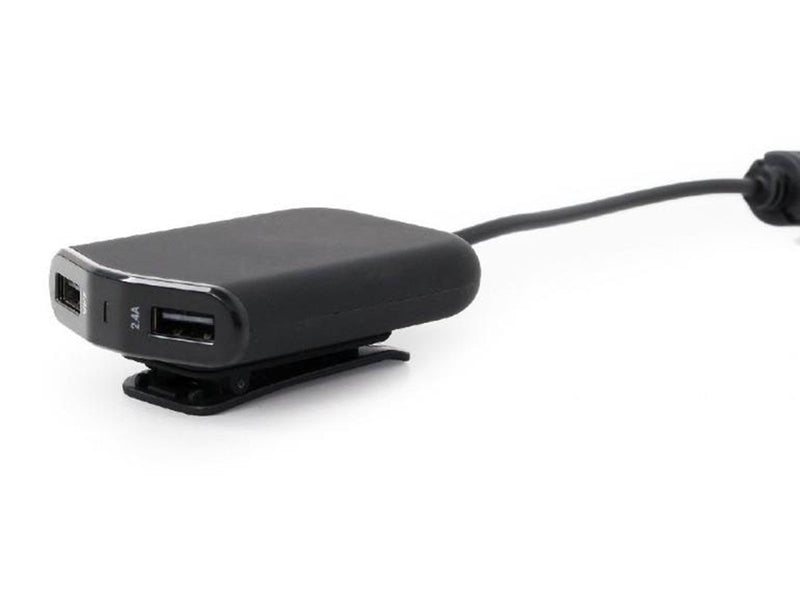 Gembird Car Power Adapter for front- & backseat - 4 x USB - 9.6A