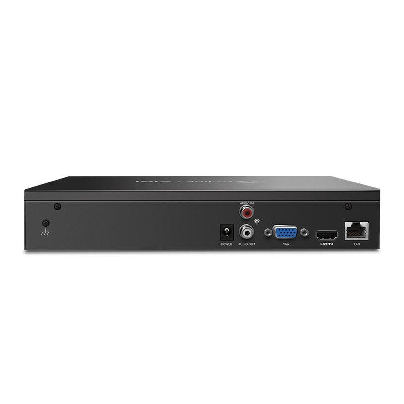 TP-Link VIGI NVR1008H 8 Kanal Netzwerk Video Recorder, 1x bis zu 10TB SATA HDD intern montierbar, Rack-fähig