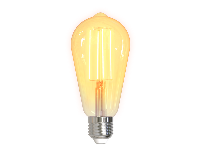 Deltaco SMART HOME LED filament lamp E27 WiFI 2.4GHz 5.5W 470lm dimmable 220-240V white