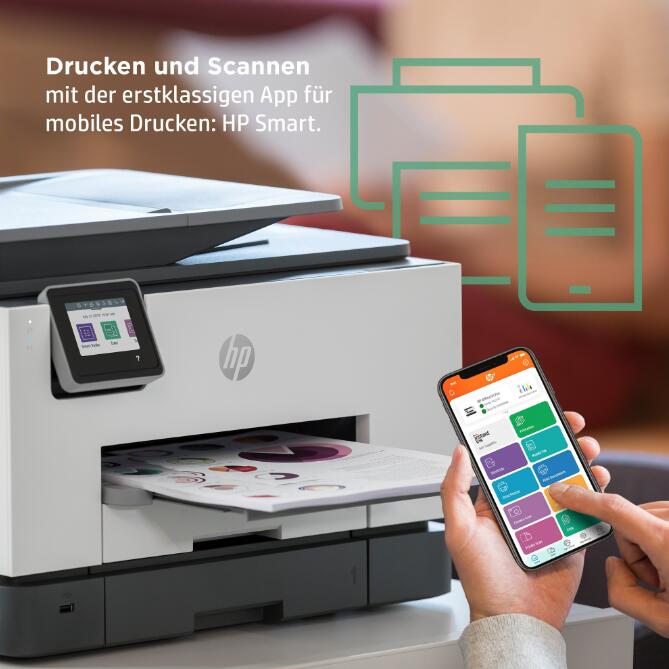 HP OfficeJet Pro 9022e Tintenstrahl-Multifunktionsgerät