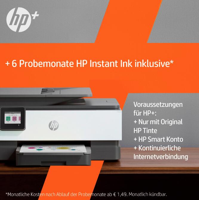 HP OfficeJet Pro 8022e Tintenstrahl-Multifunktiongerät