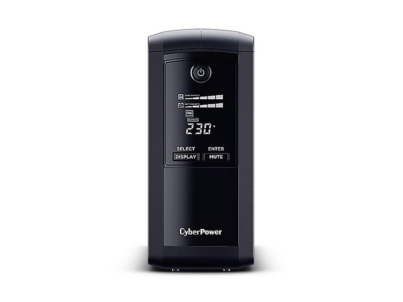 CyberPower VP700ELCD Backup UPS Systems 700VA / 390W 4x Schuko Outputs