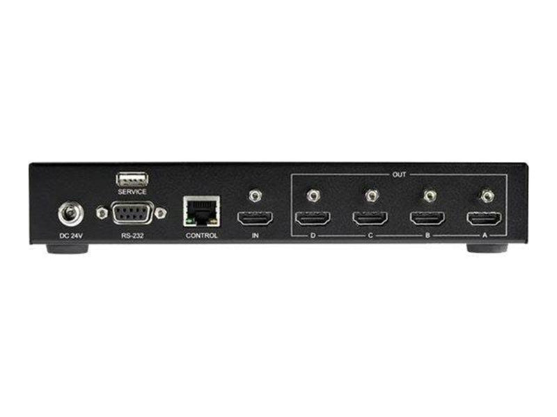 StarTech.com 2x2 Video Wall Controller - video/audio splitter - 4 ports