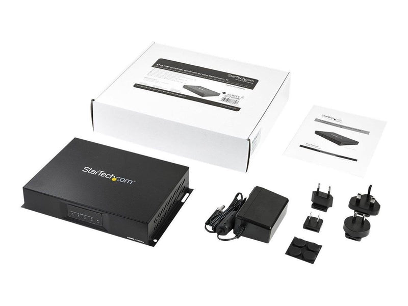 StarTech.com 2x2 Video Wall Controller - video/audio splitter - 4 ports