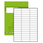 Staufen Vokabelheft Premium Lineatur 57 liniert DIN A4 ohne Rand - 40 Blatt