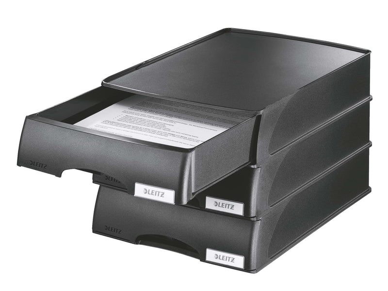 Leitz  Plus Briefkorb-Schublade Schwarz