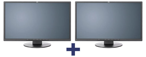 2x Fujitsu E-Line E22-8 TS Pro LED-Monitor 54,6 cm (21,5 Zoll)